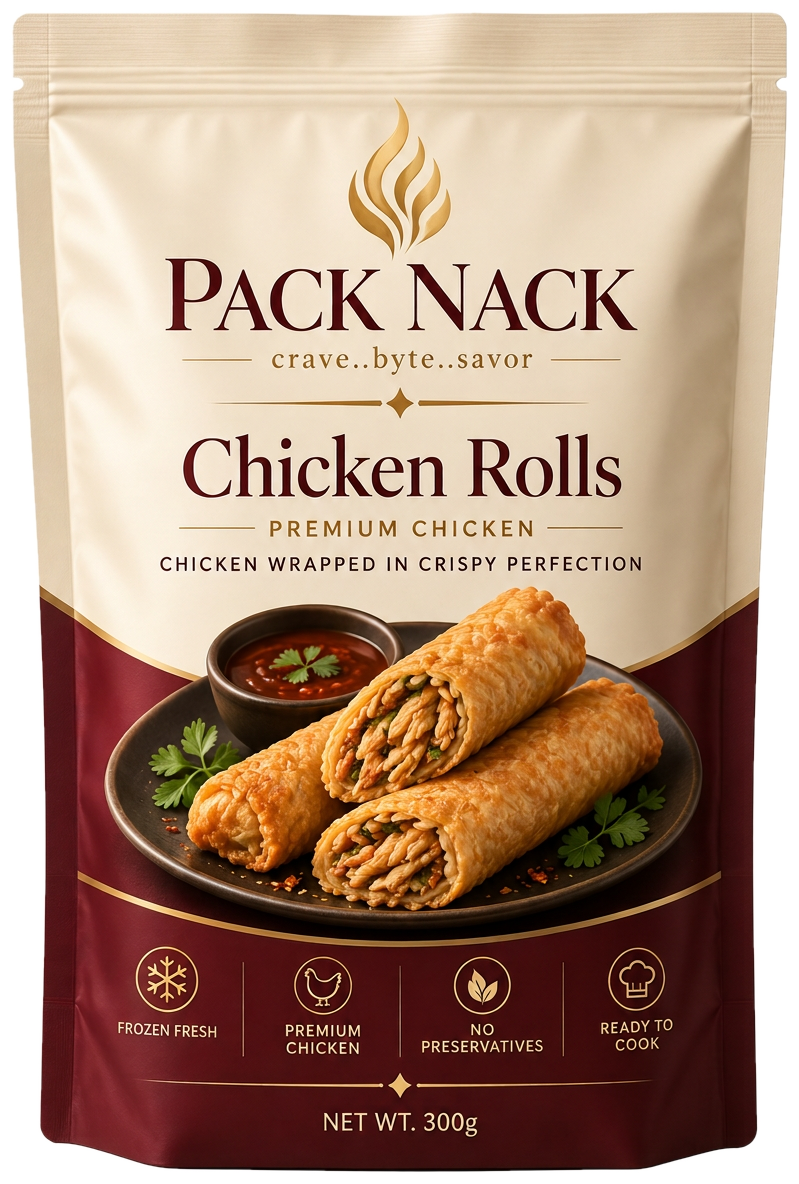 Chicken Rolls PACK NACK packaging