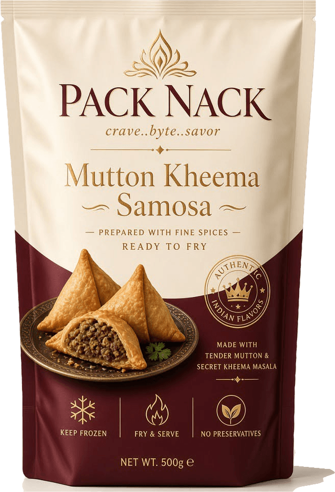 PACK NACK Mutton Kheema Samosa pack